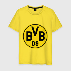 Футболка хлопковая мужская BVB 09, цвет: желтый