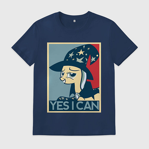 Мужская футболка MLP: Yes I Can / Тёмно-синий – фото 1