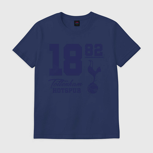 Мужская футболка FC Tottenham 1882 / Тёмно-синий – фото 1