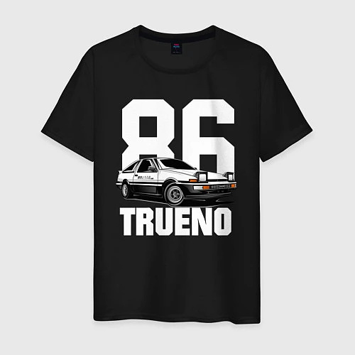 Мужская футболка TRUENO 86 / Черный – фото 1