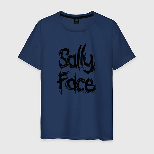 Мужская футболка SALLY FACE / Тёмно-синий – фото 1