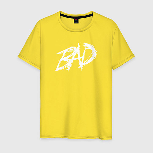Мужская футболка XXXTentacion: BAD / Желтый – фото 1