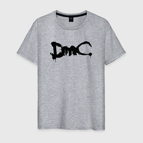 Мужская футболка DMC / Меланж – фото 1