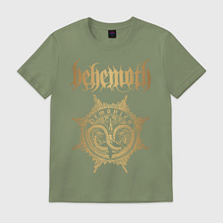 Футболка хлопковая мужская Behemoth: Demonica, цвет: авокадо