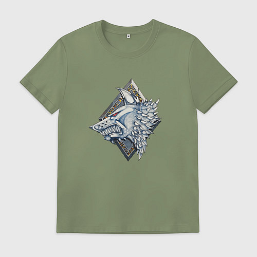 Мужская футболка Space Wolves / Авокадо – фото 1
