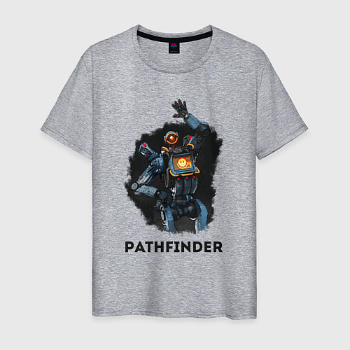 Мужская футболка Apex Legends: Pathfinder / Меланж – фото 1
