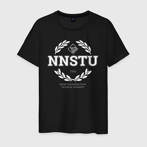 Мужская футболка NNSTU / Черный – фото 1