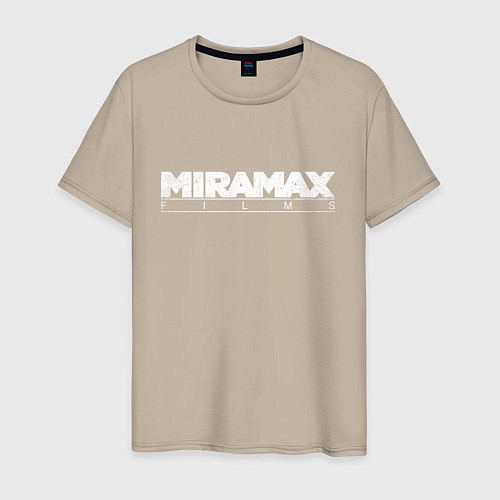 Мужская футболка Miramax Film / Миндальный – фото 1