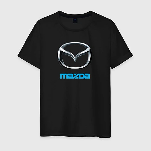 Мужская футболка MAZDA / Черный – фото 1