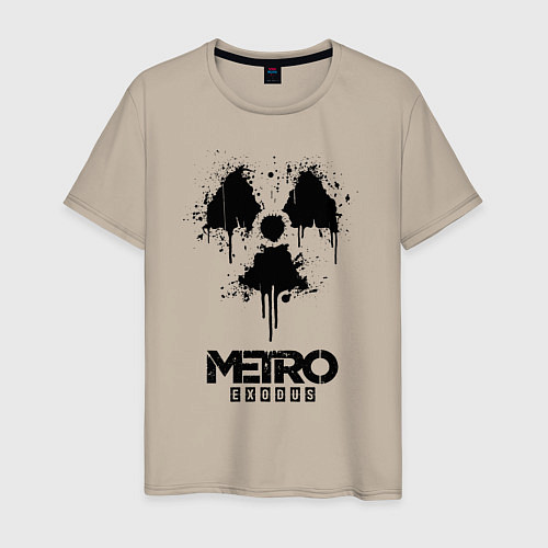 Мужская футболка METRO EXODUS / Миндальный – фото 1