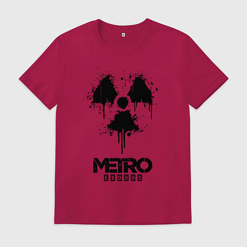 Мужская футболка METRO EXODUS / Маджента – фото 1