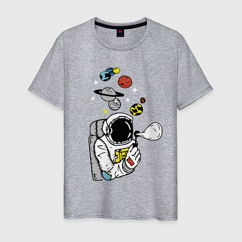 Мужская футболка Cosmos / Меланж – фото 1