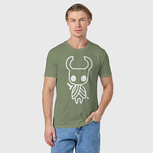 Мужская футболка Hollow Knight: Minimalism / Авокадо – фото 3