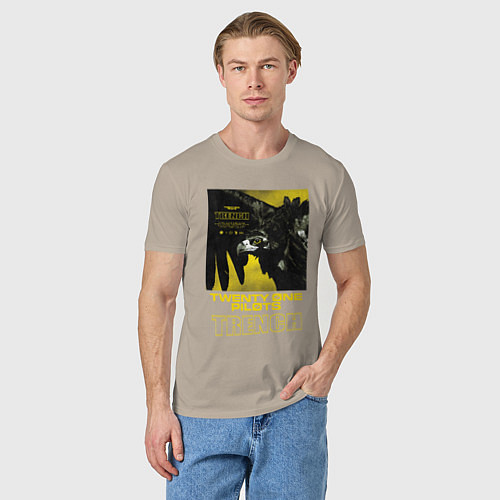 Мужская футболка TOP: TRENCH / Миндальный – фото 3