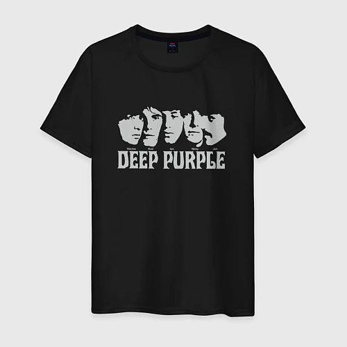 Мужская футболка Deep Purple / Черный – фото 1