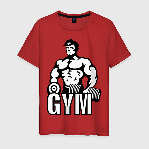 Мужская футболка Gym Men's / Красный – фото 1