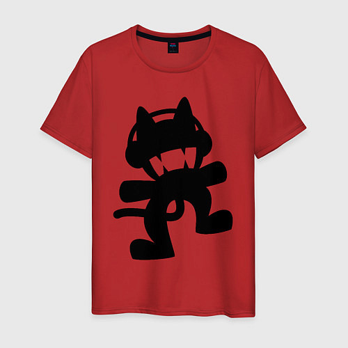 Мужская футболка MONSTERCAT / Красный – фото 1