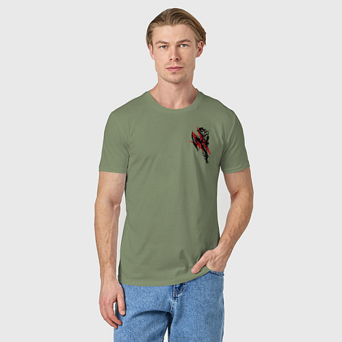 Мужская футболка Киокушинкай / Авокадо – фото 3