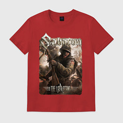 Футболка хлопковая мужская Sabaton The Last stand, цвет: красный