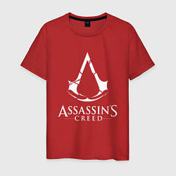 Футболка хлопковая мужская Assassin’s Creed, цвет: красный