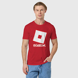 Футболка хлопковая мужская ROBLOX, цвет: красный — фото 2