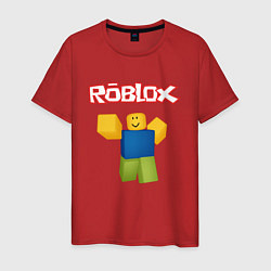 Футболка хлопковая мужская ROBLOX, цвет: красный