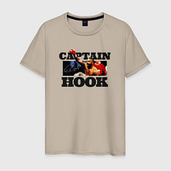 Футболка хлопковая мужская Captain Hook, цвет: миндальный