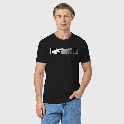 Мужская футболка LIMP BIZKIT / Черный – фото 3