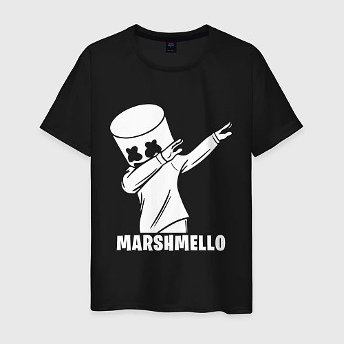 Мужская футболка MARSHMELLO / Черный – фото 1