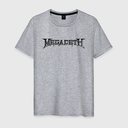 Мужская футболка Megadeth / Меланж – фото 1