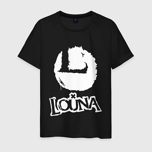 Мужская футболка Louna / Черный – фото 1