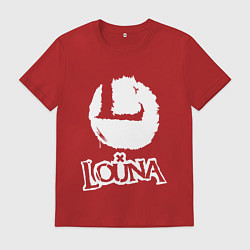 Футболка хлопковая мужская Louna, цвет: красный