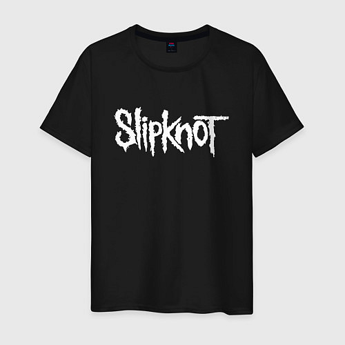 Мужская футболка SLIPKNOT НА СПИНЕ / Черный – фото 1