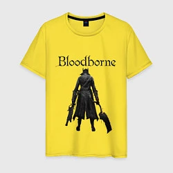 Футболка хлопковая мужская Bloodborne, цвет: желтый