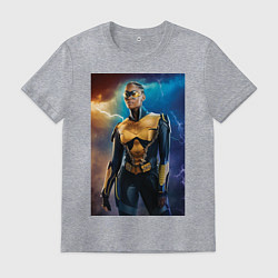 Футболка хлопковая мужская Thunder, цвет: меланж