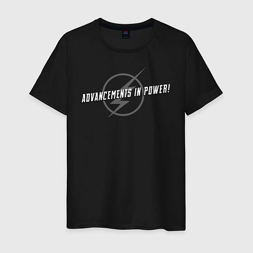 Мужская футболка Advancements In Power / Черный – фото 1