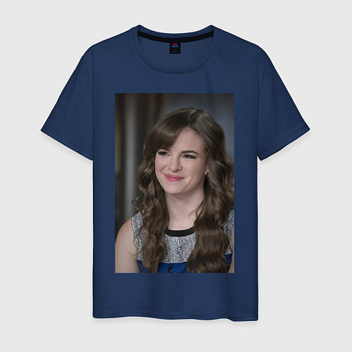 Мужская футболка Caitlin Snow / Тёмно-синий – фото 1