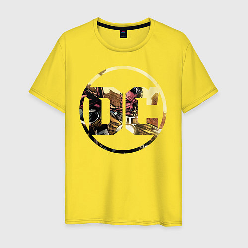 Мужская футболка Sinestro / Желтый – фото 1