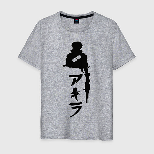 Мужская футболка Akira / Меланж – фото 1