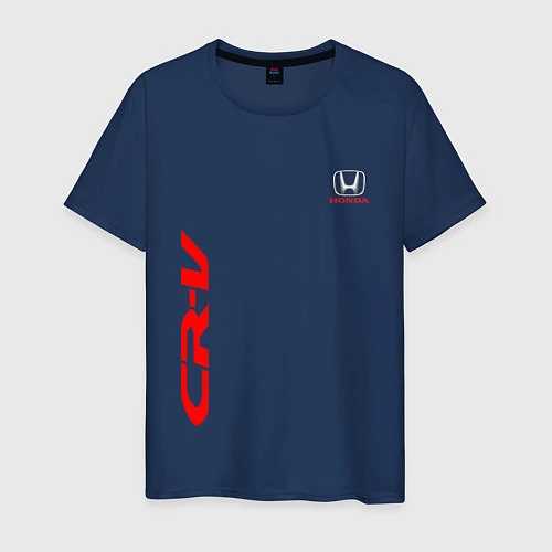 Мужская футболка Honda CR-V Z / Тёмно-синий – фото 1