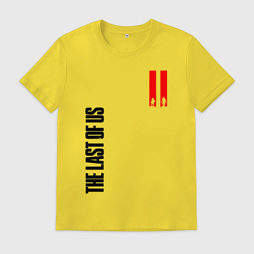 Мужская футболка THE LAST OF US II / Желтый – фото 1