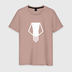 Футболка хлопковая мужская Bakugo t-shirt, цвет: пыльно-розовый