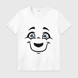 Футболка хлопковая мужская Милаха, цвет: белый