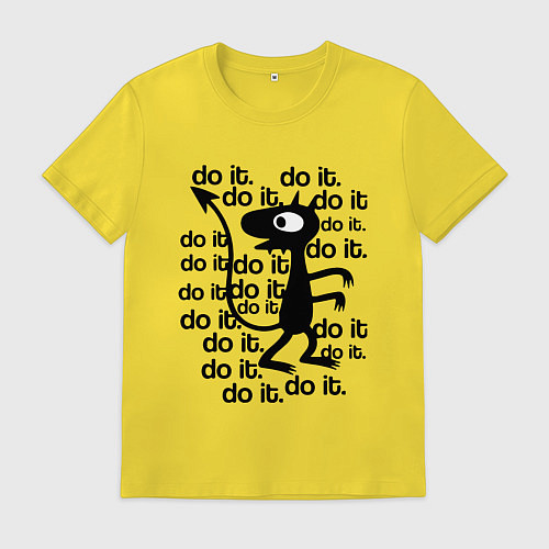 Мужская футболка РАЗОЧАРОВАНИЕ / Желтый – фото 1