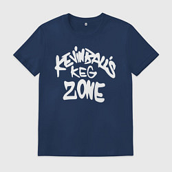 Футболка хлопковая мужская Shameless, цвет: тёмно-синий