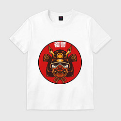 Футболка хлопковая мужская Samurai, цвет: белый