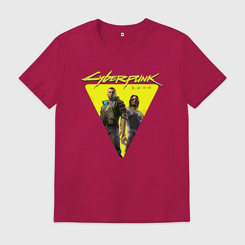 Мужская футболка Cyberpunk 2077 / Маджента – фото 1