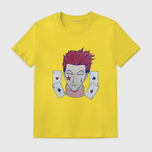 Мужская футболка Хисока Мороу / Желтый – фото 1
