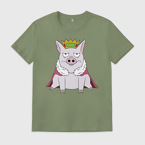 Мужская футболка Король / Авокадо – фото 1