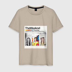Футболка хлопковая мужская Thursday The Weeknd, цвет: миндальный